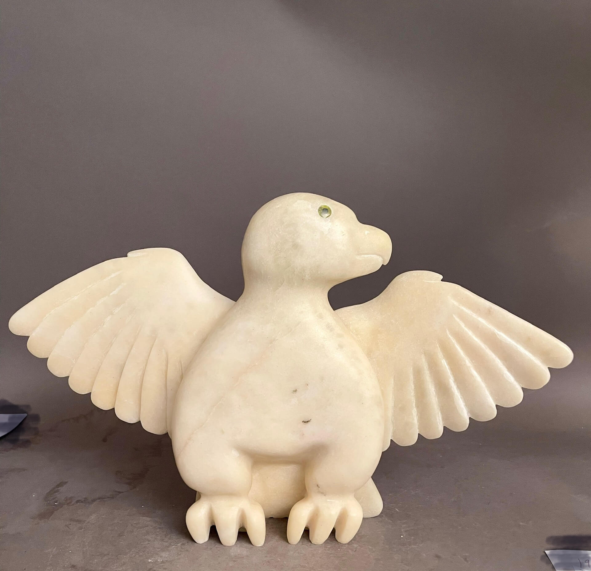 art inuit sculpture hibou